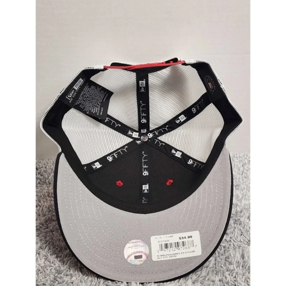 New Era 9FIFTY St Louis Cardinals MLB Patch Low‎ Profile Mesh Snapback Hat NWT
